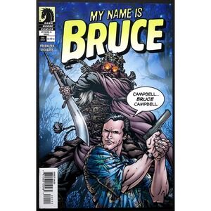 My Name Is Bruce #1 Comic Dark Horse 2008 One Shot Movie Companion Campbell RARE